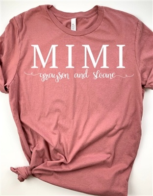 mimi grandkids - Best Ideas for Shirts with GrandKids Names