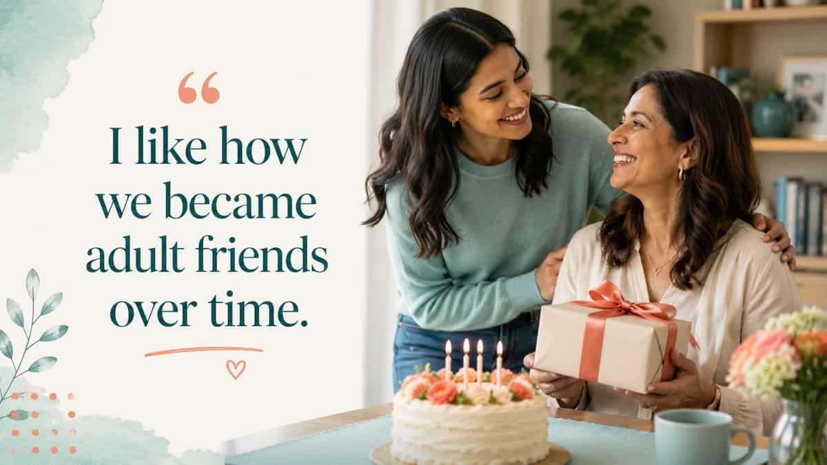 Adult sisters celebrating how their relationship grew into friendship