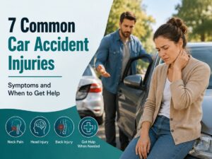 7 Common Car Accident Injuries: Symptoms and When to Get Help