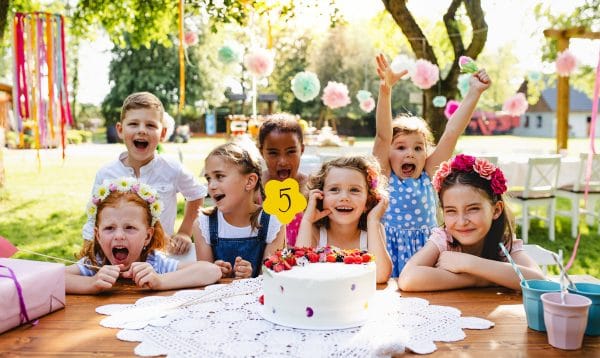 birthdayparty kids 600x358 - 5 Steps for Planning Your Child’s Birthday Party At Home