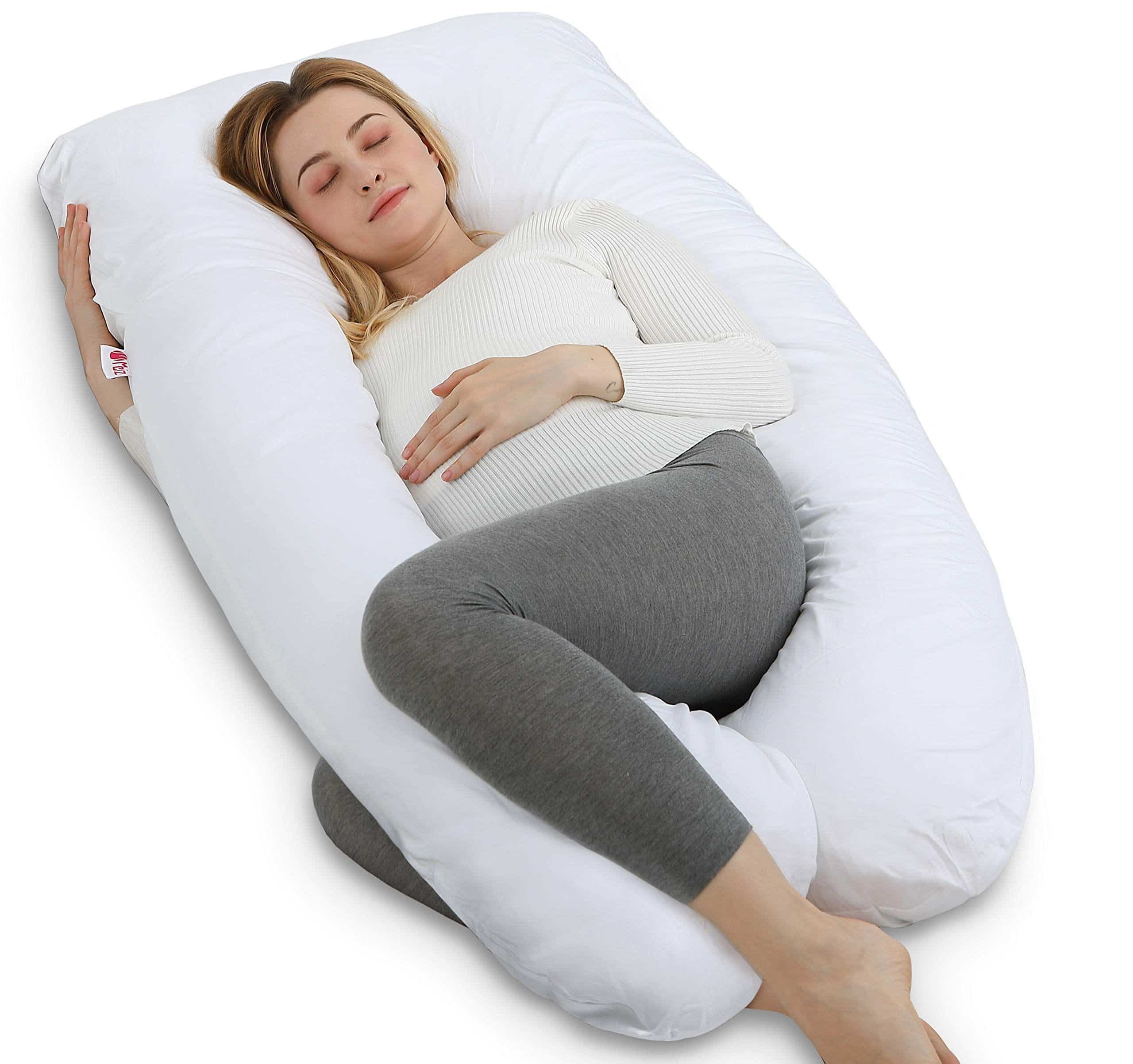 Meiz U Shaped Pregnancy Pillow - The 15 best pregnancy pillows for a comfortable sleeping position!