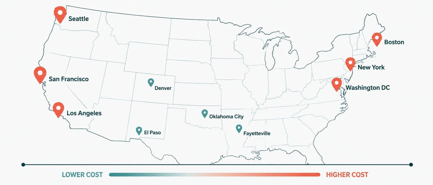 Nanny rates compared across U.S. cities
