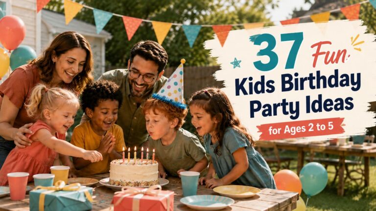 37 Fun Kids Birthday Party Ideas for Ages 2 to 5