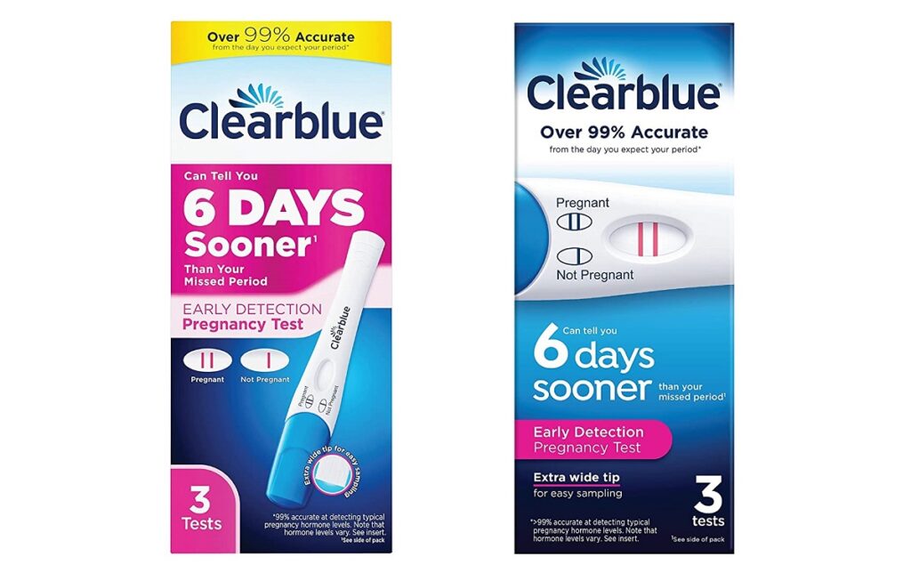 clearblue early detection pregnancy