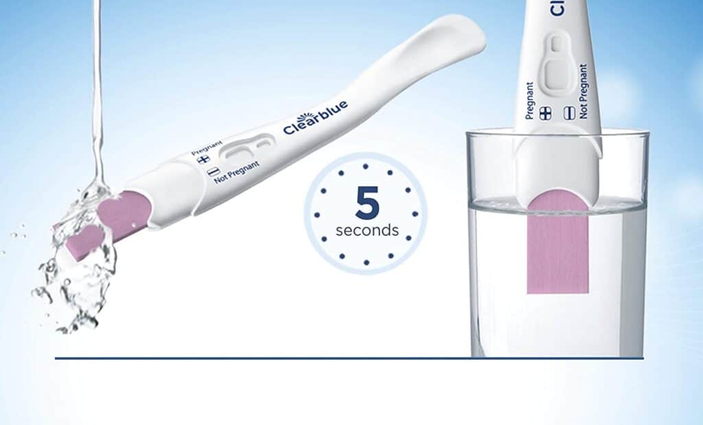 clearblue rapid detection pregnancy test