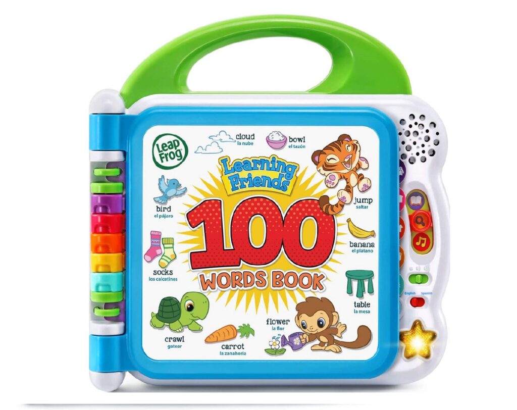 leapfrog learning words book