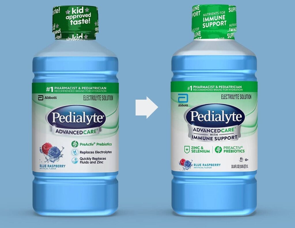 pedialyte advancedcare electrolyte solution blue raspberry