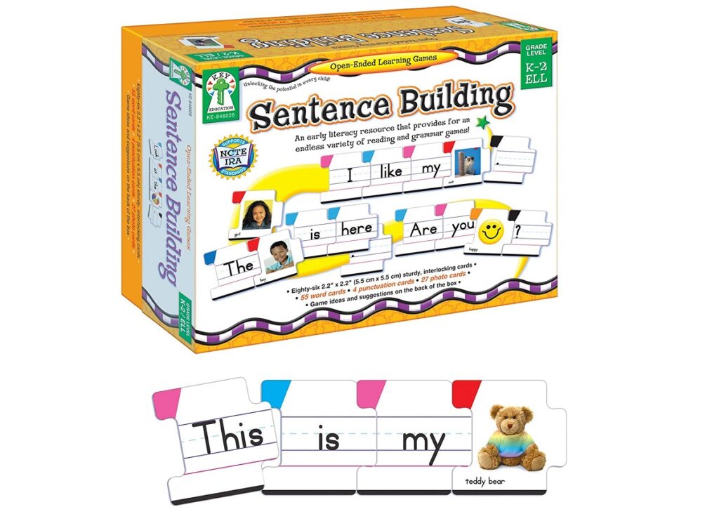 sentence building kits for kids