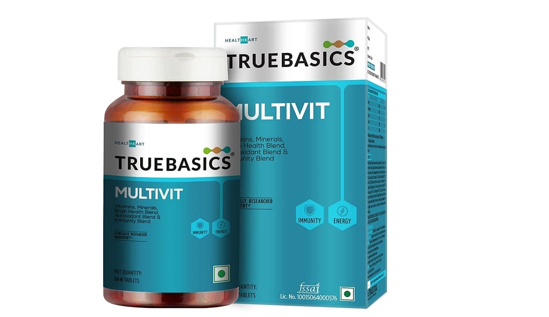 truebasics multivitamin tablets