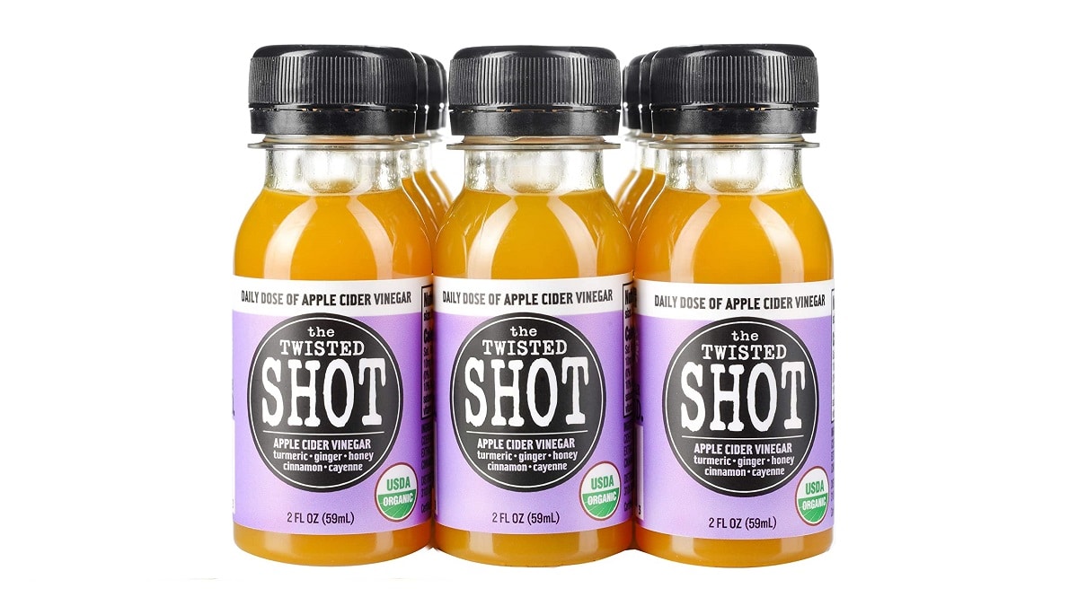 9. twisted apple cider vinegar shot