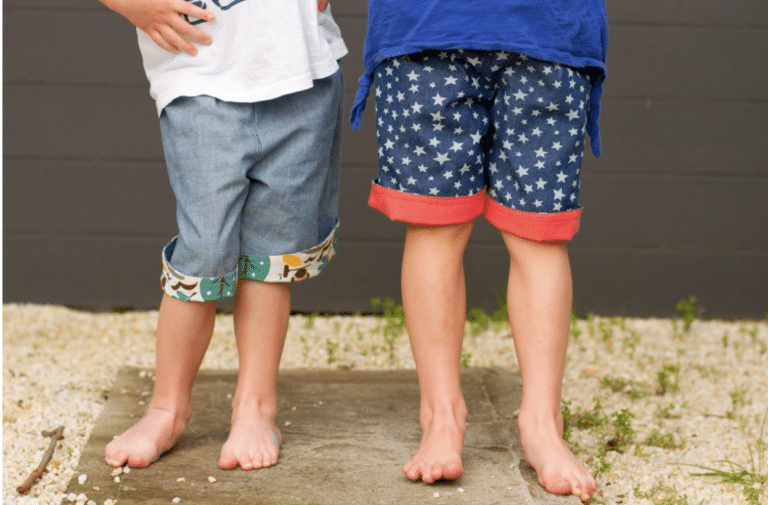 How to Make Kids Summer Shorts