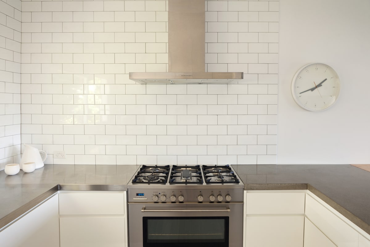 interior of modern kitchen