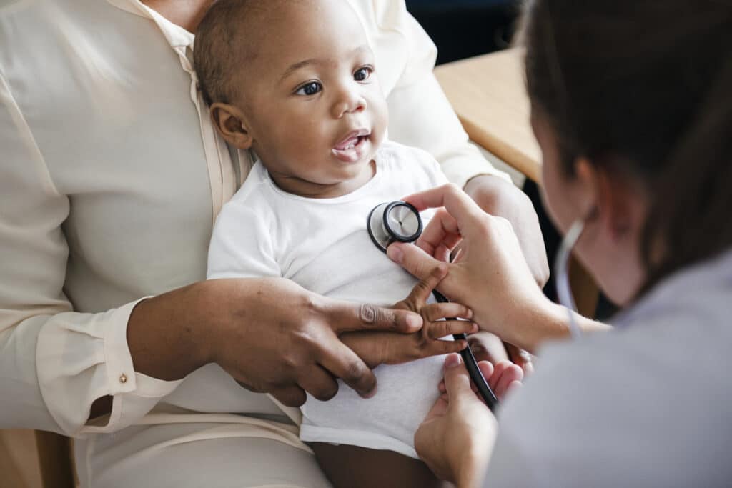 baby's visit to the doctor