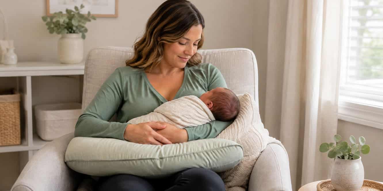 Step by step newborn latch