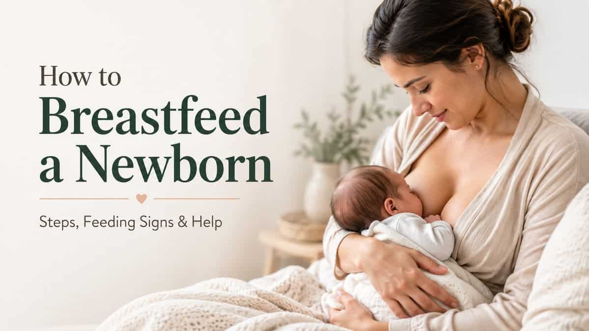 how to breastfeed a newborn steps and signs baby is getting milk
