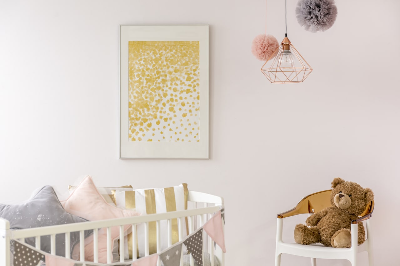 baby nursery trendy minimalist poster