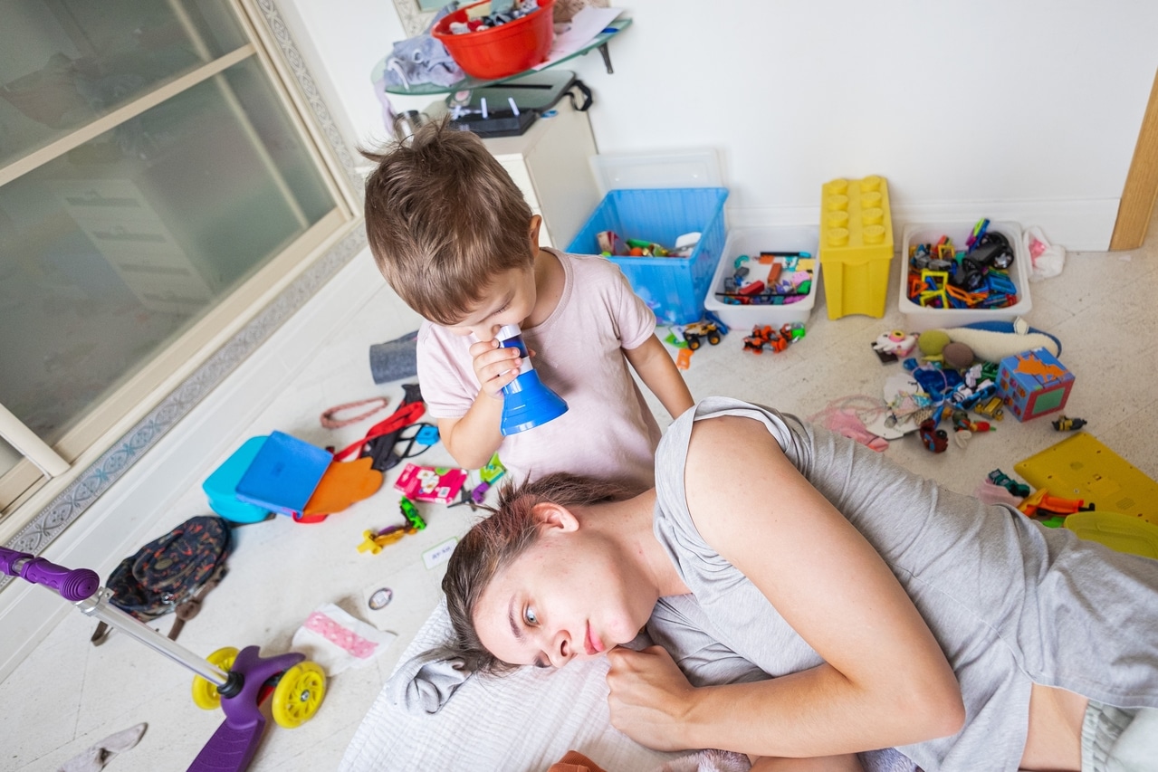 young mother with little boy in nursery room with 2022 11 17 14 26 08 utc(1)