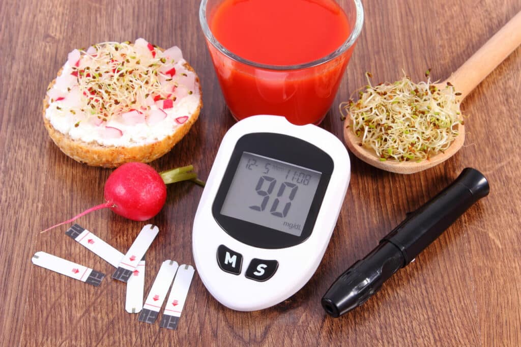 glucose meter with accessories for diabetic and he 2021 08 26 18 16 05 utc