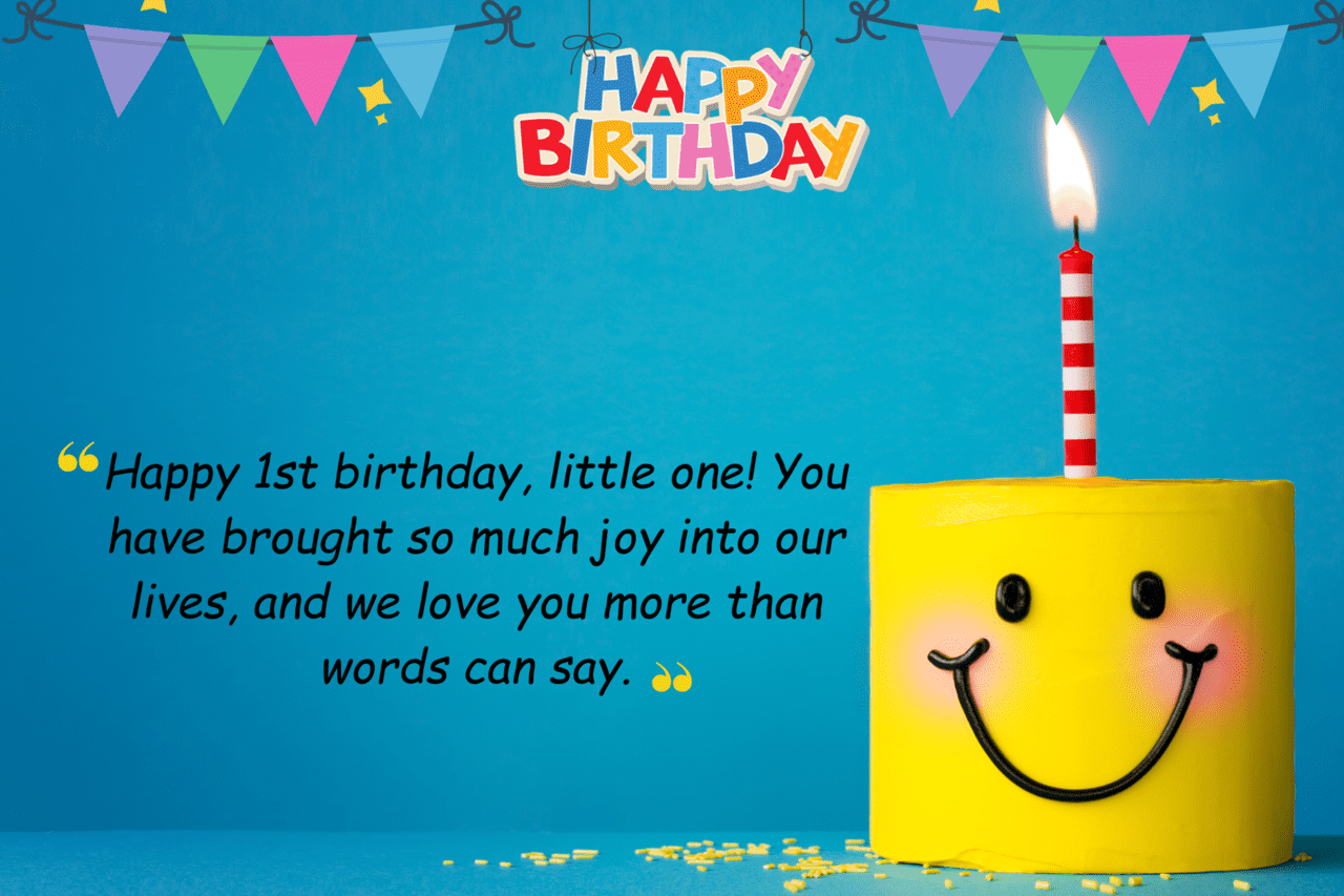 happy 1st birthday, little one! you have brought so much joy into our lives, and we love you more than words can say.