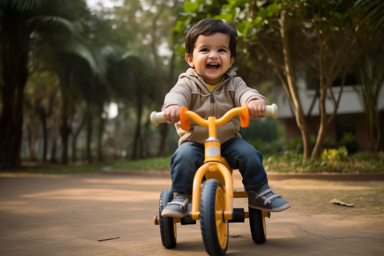 manishq1 5 6 years child playing with tricycle in garden enjoy 78e72cb5 3cb8 489e a855 db0fb99ffc91