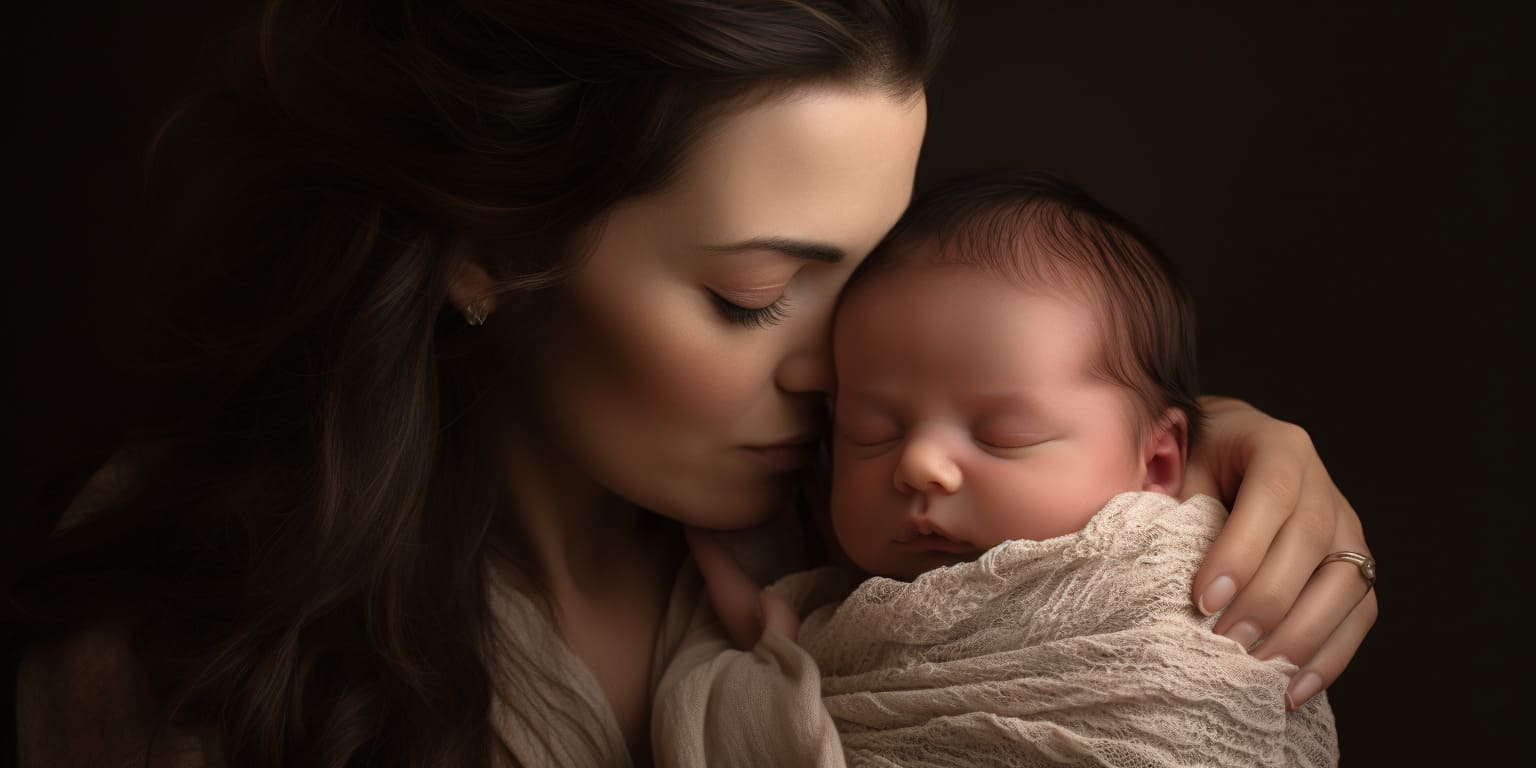 manishq1 newborn baby photoshoot pose nose to nose with mother 490f00bd bde7 4a82 8c79 9c44ab880a68