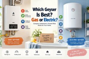 Gas or Electric Geyser: Which Is Best for Your Home?