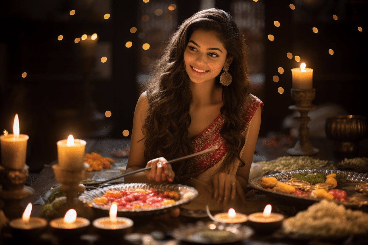 24 Unique Diwali Photoshoot Ideas, Pose for Girls & Women in 2023