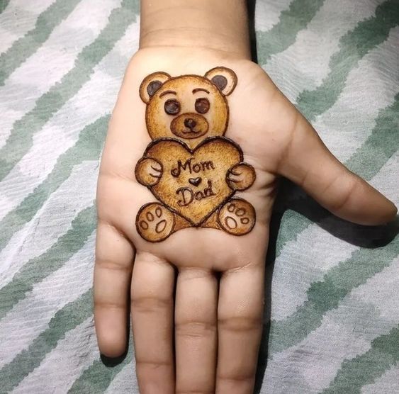 27 Simple And Easy Mehndi Designs For Kids