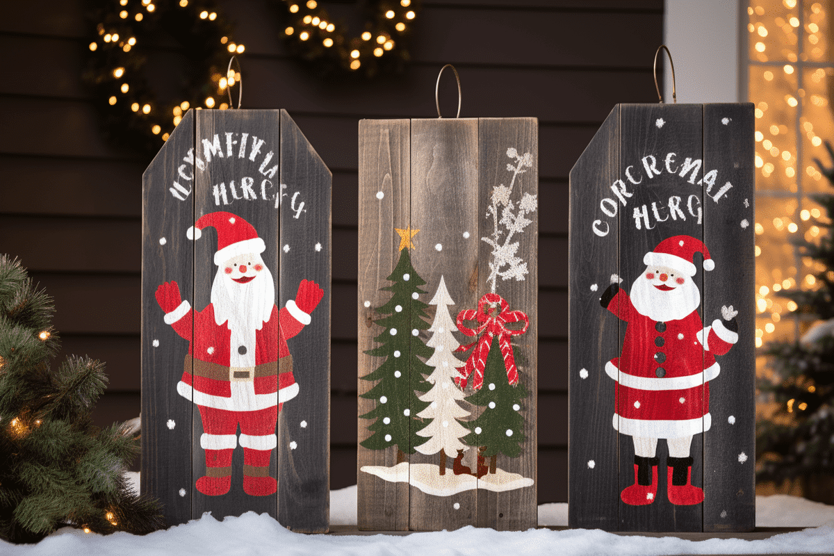 elevate your outdoor christmas decor with the rustic c