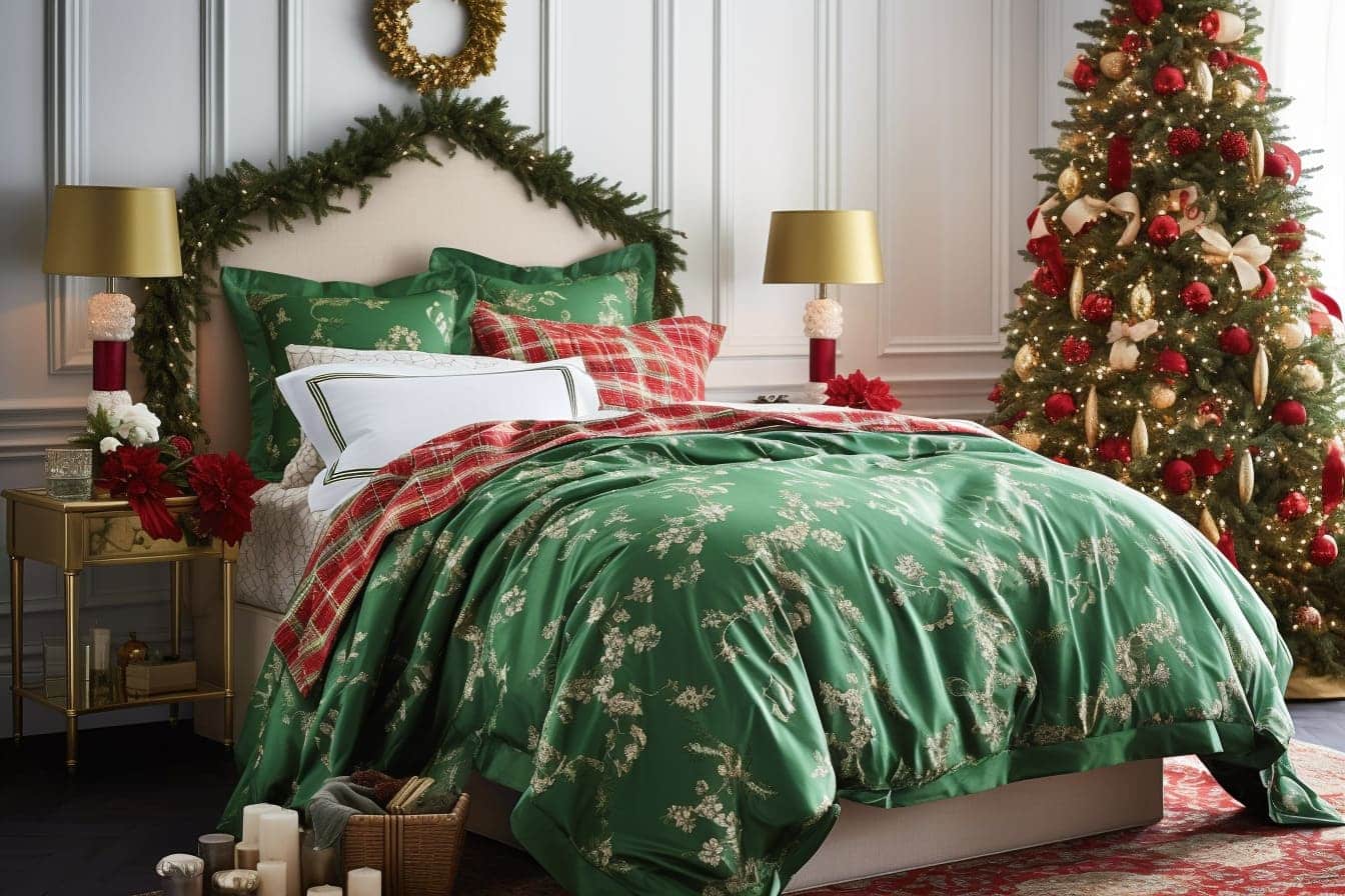 transform your bedroom into a cozy christmas retreat w