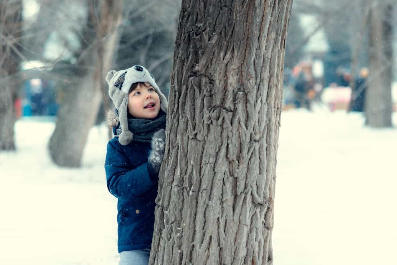 little boy in blue winter clothes walks during a s 2022 11 02 03 49 26 utc