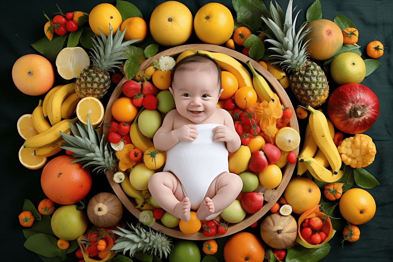 manishq1 photoshoot ideas for 4 month baby at home theme fruit a73e7bbd b18a 4bca a912 d9f0911f7775(1)