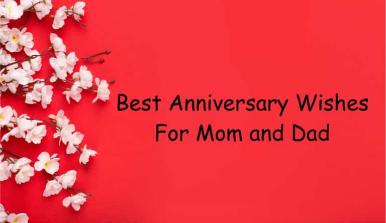 141 Best Anniversary Wishes For Mom and Dad