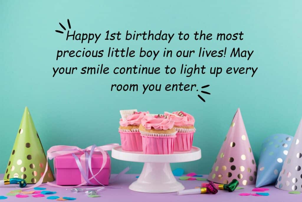 happy 1st birthday to the most precious little boy in our lives! may your smile continue to light up every room you enter.