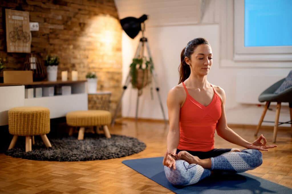 female athlete in lotus position meditating during 2023 01 31 19 58 54 utc(1)(1)