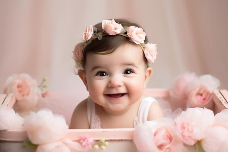 Creative Shots For 4 Months Baby Photoshoot Ideas At Home 2023