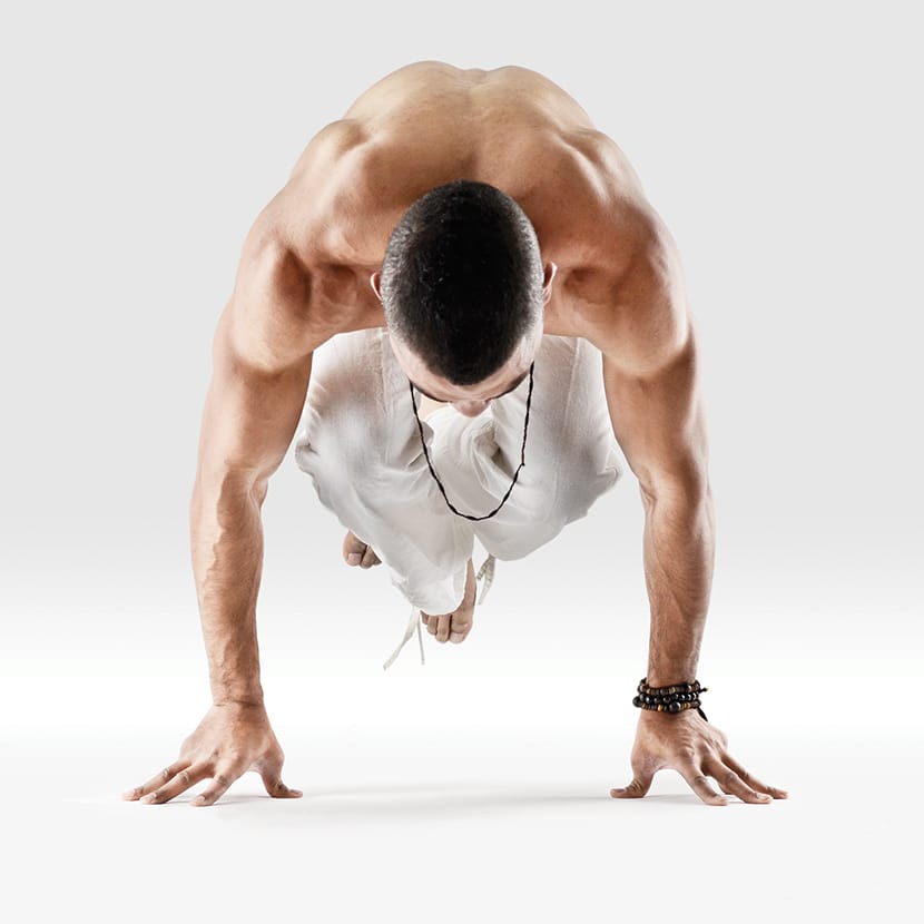 mr yoga pendant pose