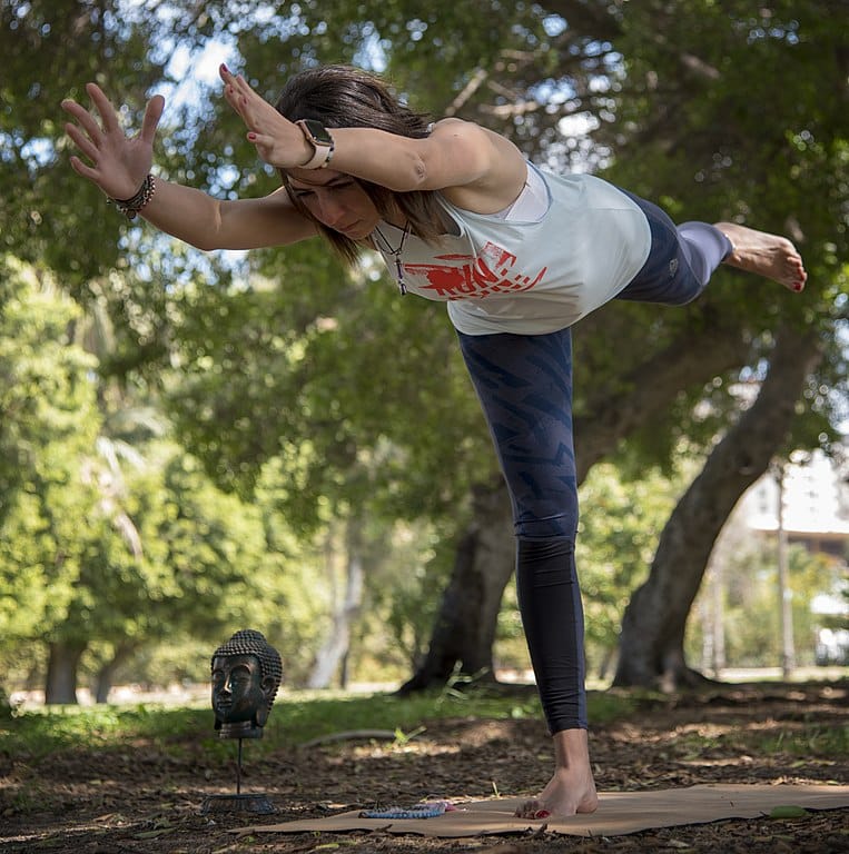 virabhadrasana iii in egypt