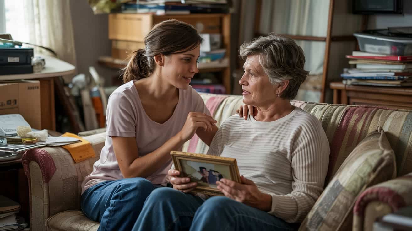 how to talk to your mom about hoarding