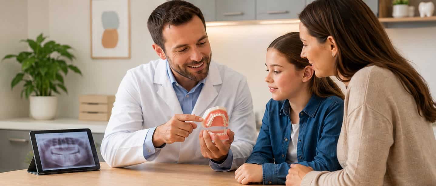 can you get braces with baby teeth when early treatment may help2