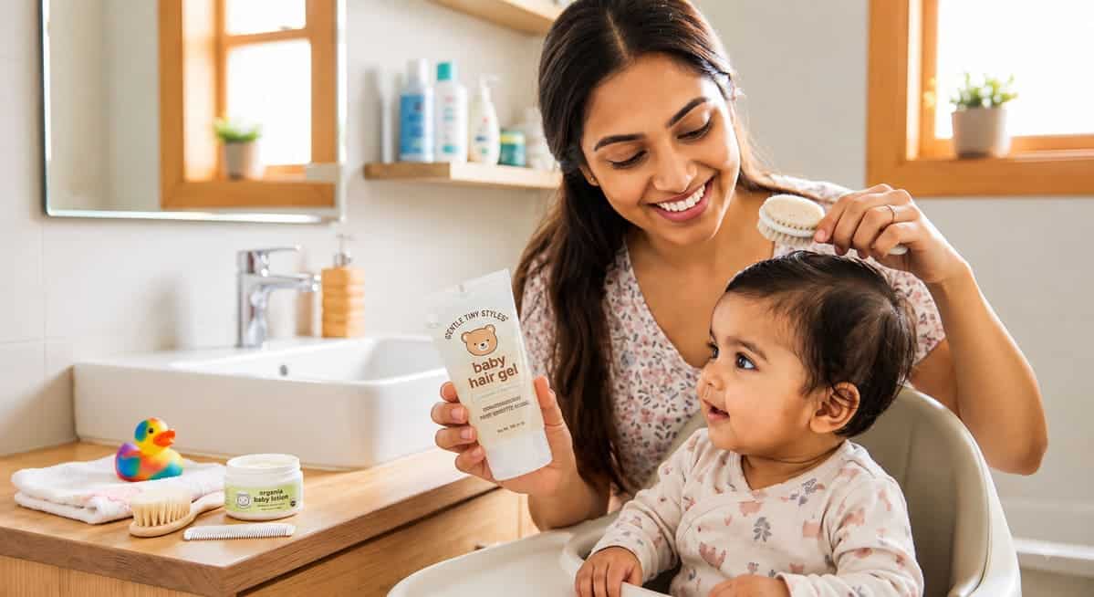 Can You Use Hair Gel on a Baby? What to Check First