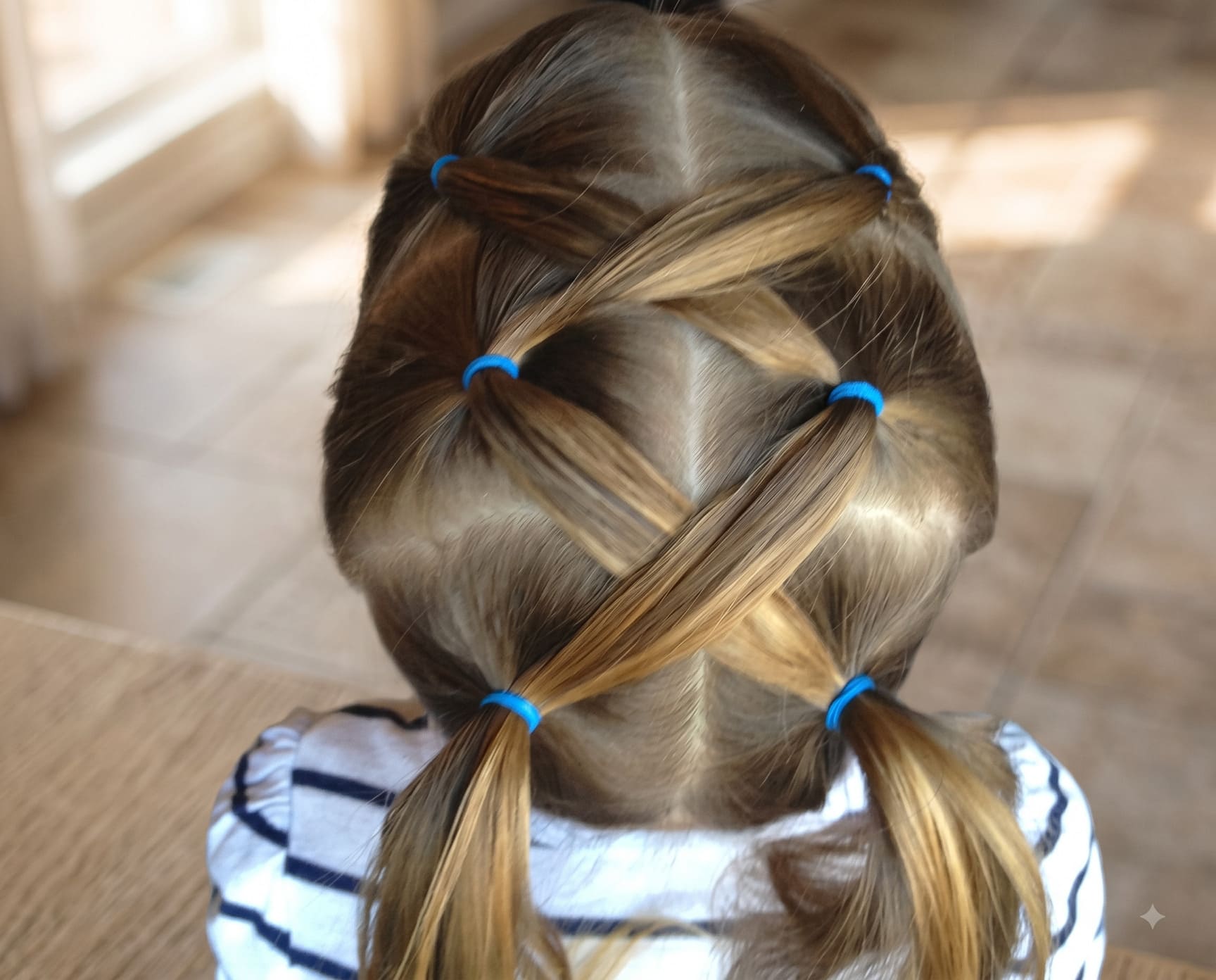 Criss-Cross Pigtails