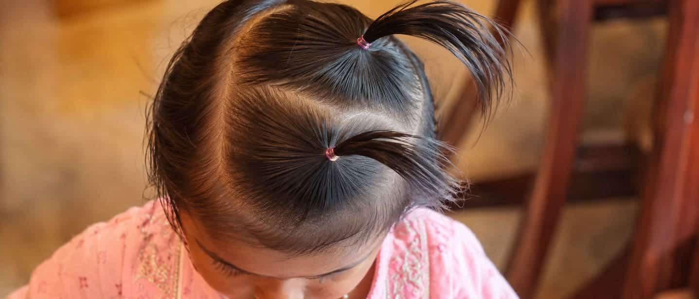 Half-Up Ponytail