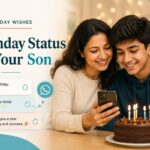 Happy Birthday WhatsApp Status for My Son