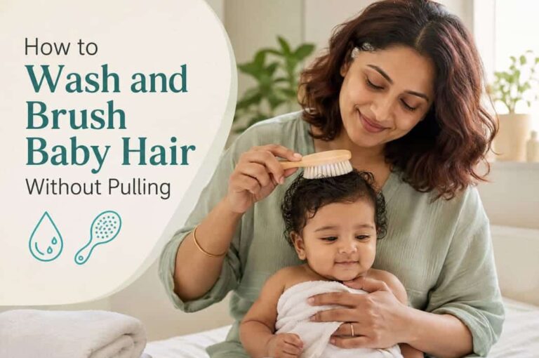 How to Wash and Brush Baby Hair Without Pulling