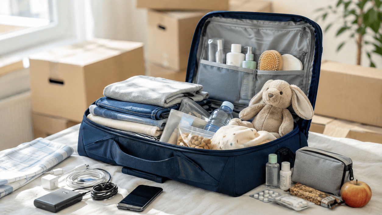 pack a family essentials kit