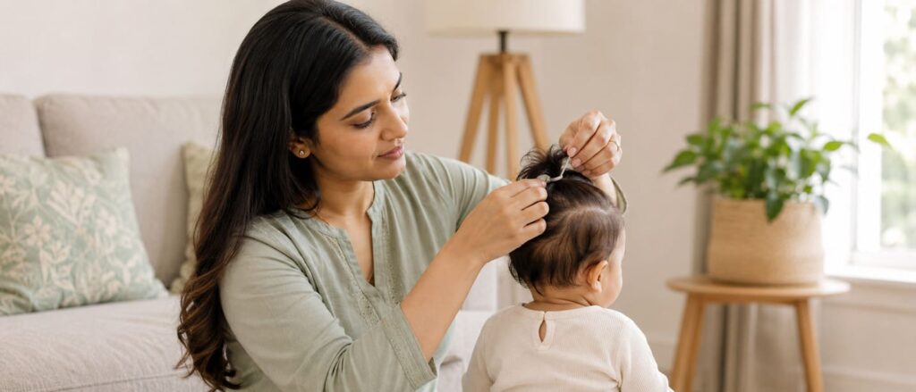 when can you tie baby hair without pulling ff