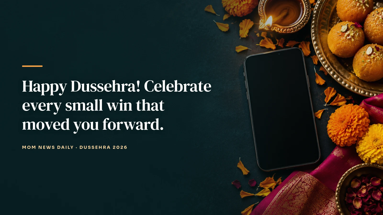 Happy Dussehra! Celebrate every small win that moved you forward.