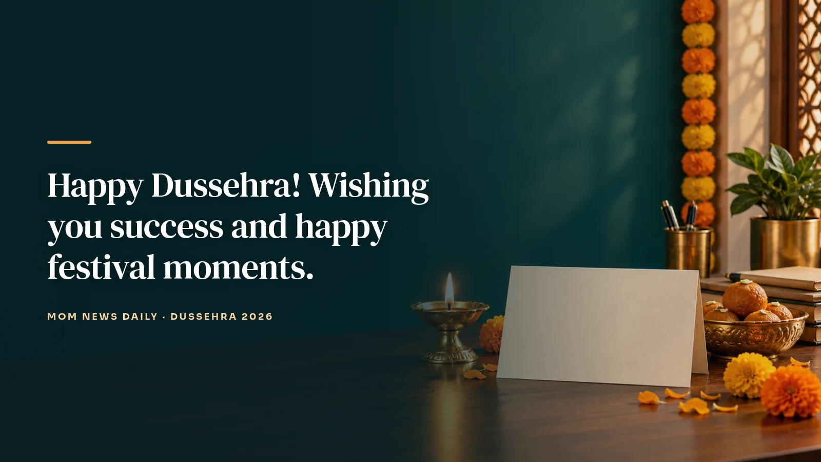 Happy Dussehra! Wishing you success and happy festival moments.