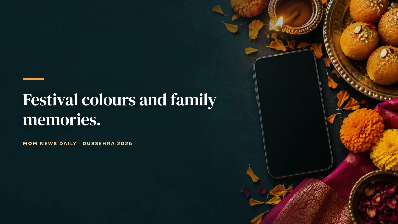 Festival colours and family memories.